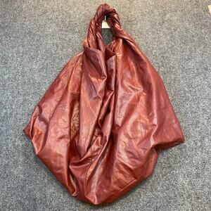 A.L.C. Womens LEO Vegan Leather Slouch Shoulder Bag Purse Oversized Twist Handle